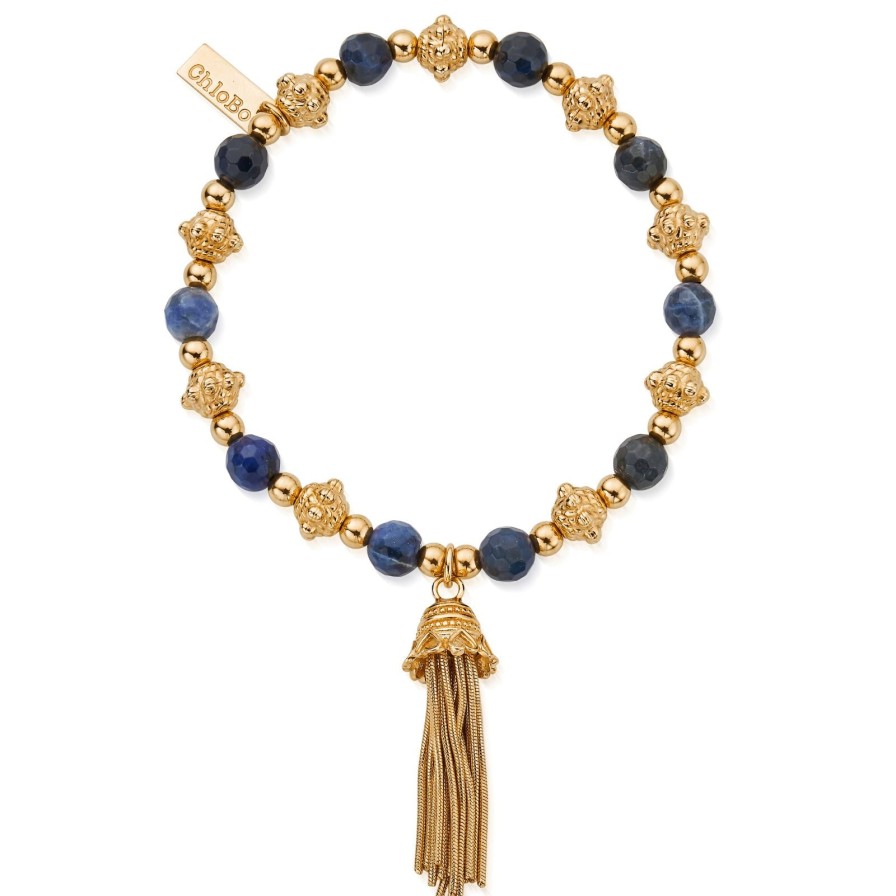 ChloBo Chlobo Compassion Sodalite Bracelet - Gold Best