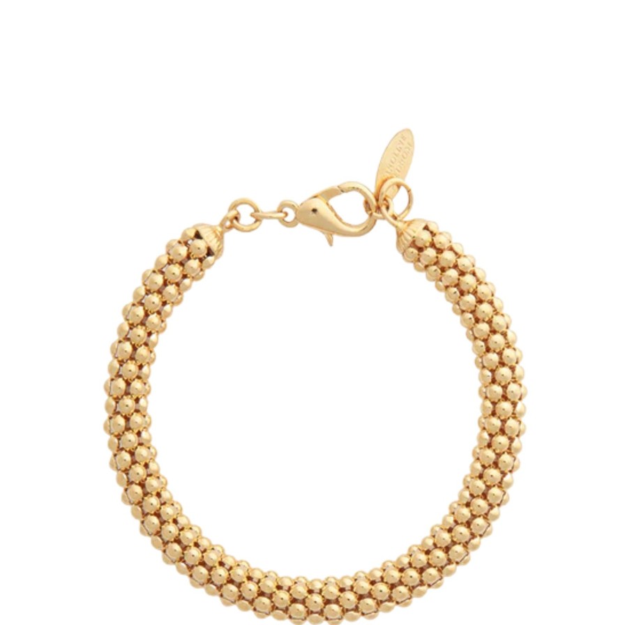 Caroline Svedbom Caroline Svedbom Gold Chunky Classic Rope Chain Bracelet Online