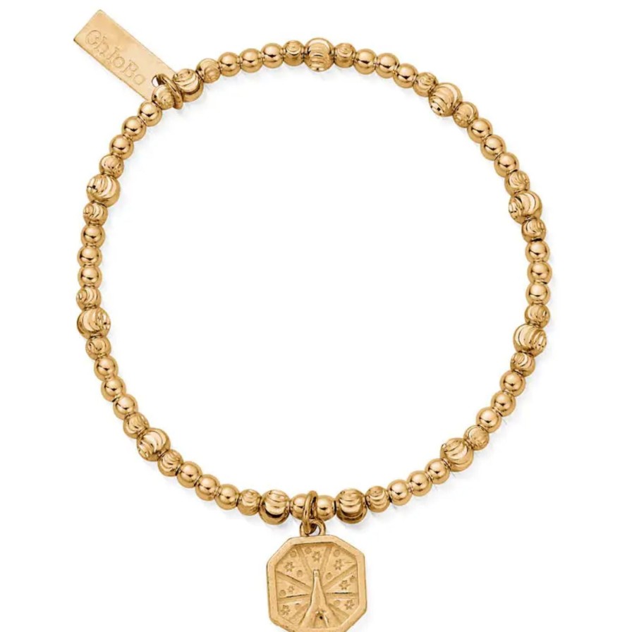 ChloBo Chlobo Cute Sparkle Divine Connection Bracelet - Gold Online