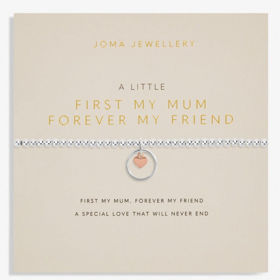 Joma Joma First My Mum Forever My Friend Bracelet Clearance