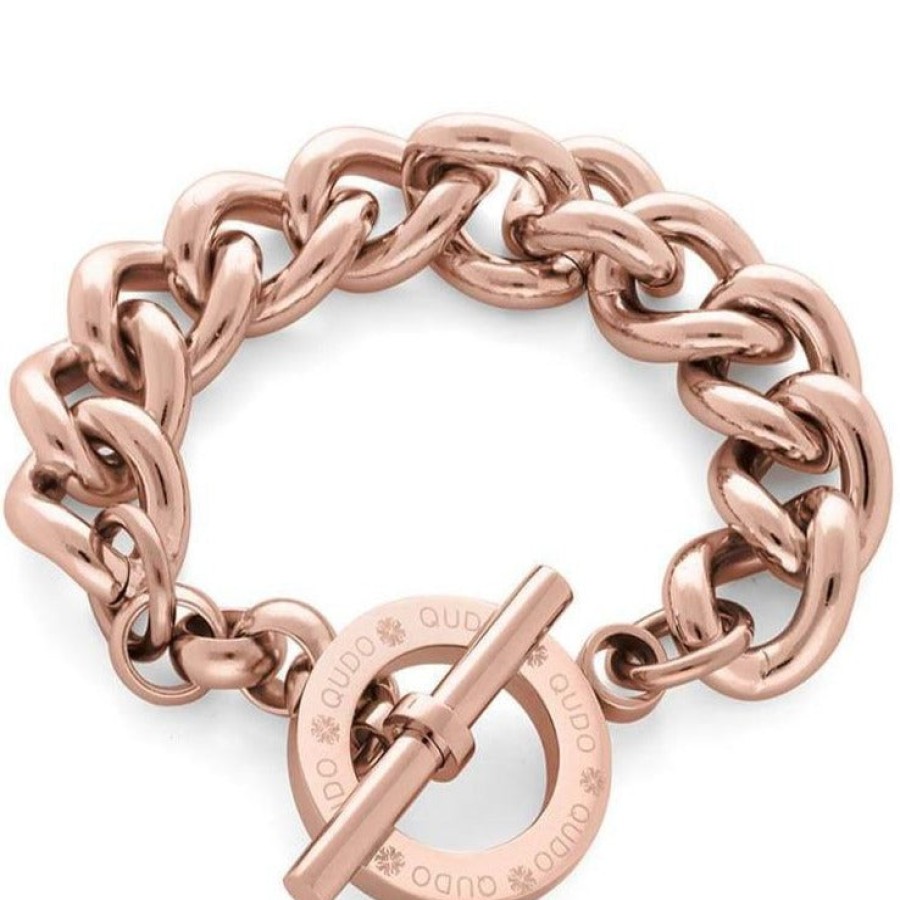 Qudo Qudo Casoli Bracelet - Rose Gold Hot