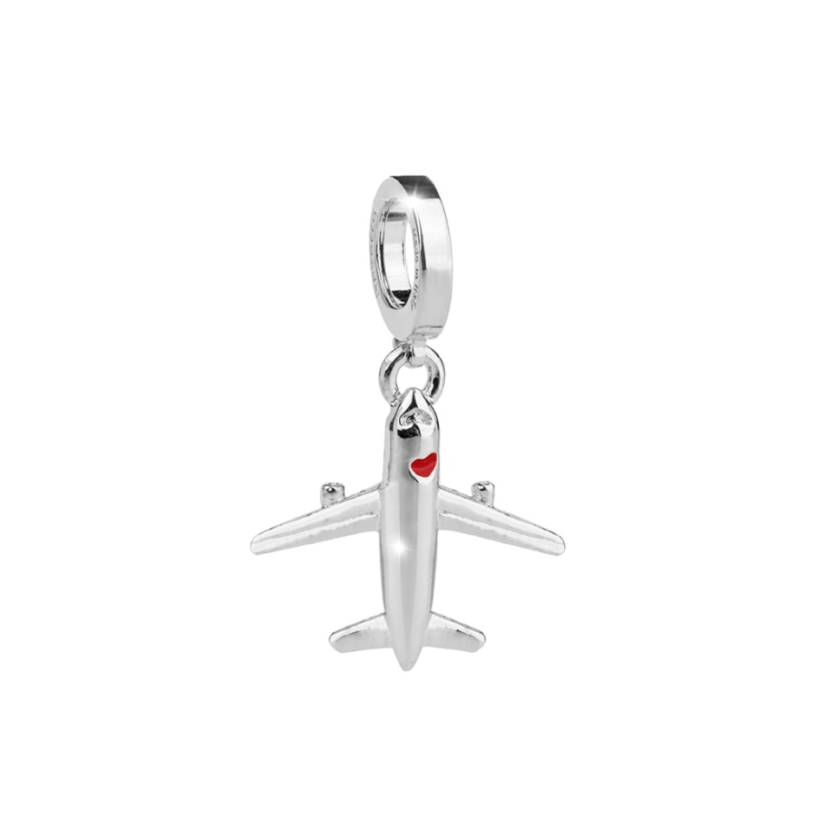 Rebecca My World Rebecca My World Silver Aeroplane Charm Hot