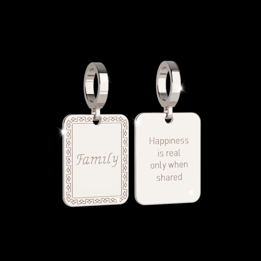 Rebecca My World Rebecca My World Silver Family Charm Clearance