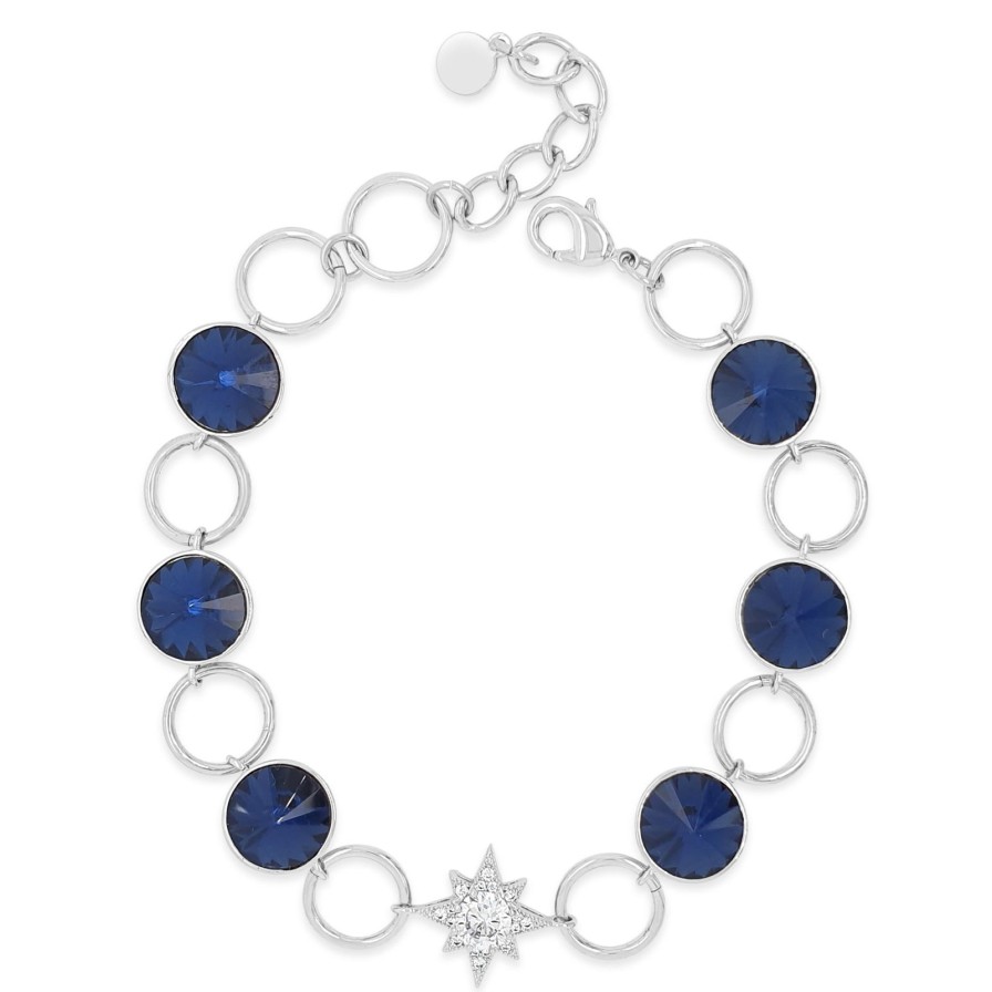 Absolute Absolute Silver & Blue Star Bracelet Best