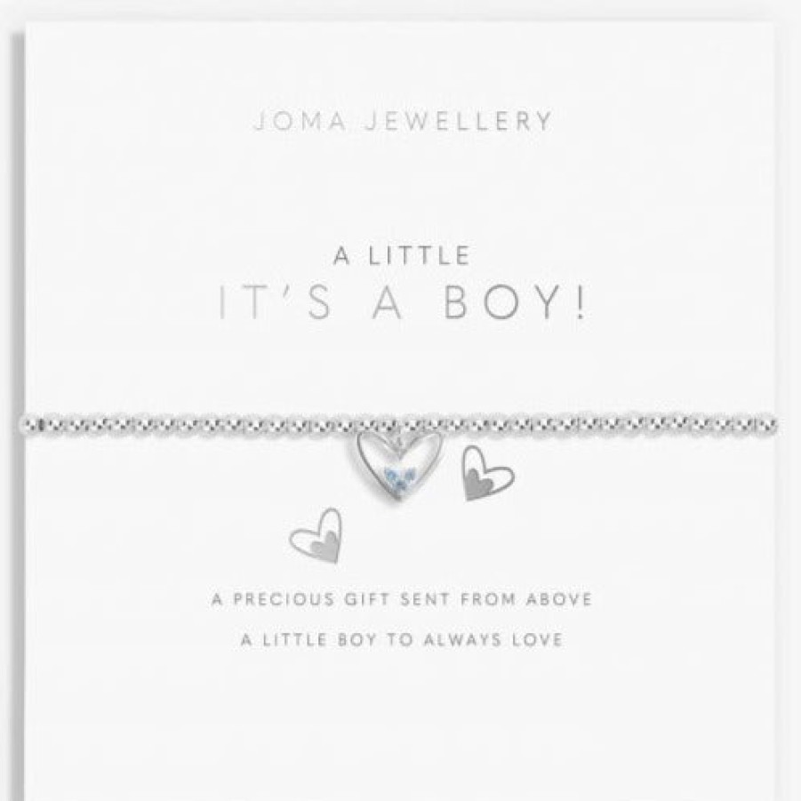 Joma A Little 'It'S A Boy!' Bracelet New