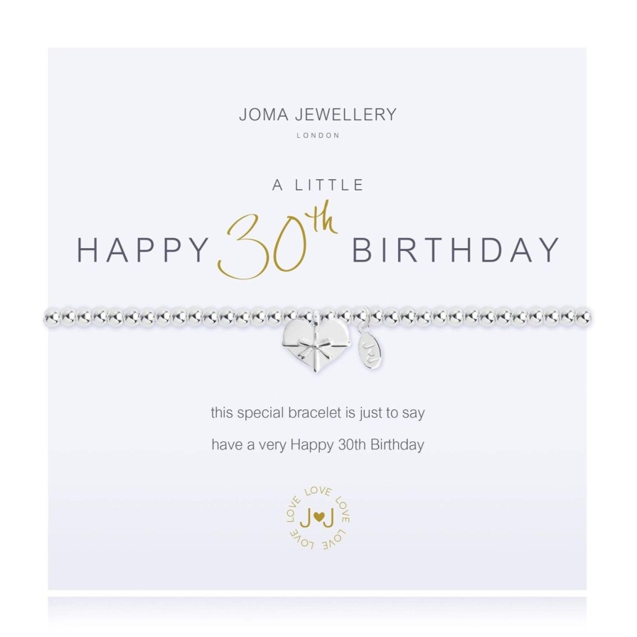 Joma Joma Happy 30Th Birthday Bracelet Hot