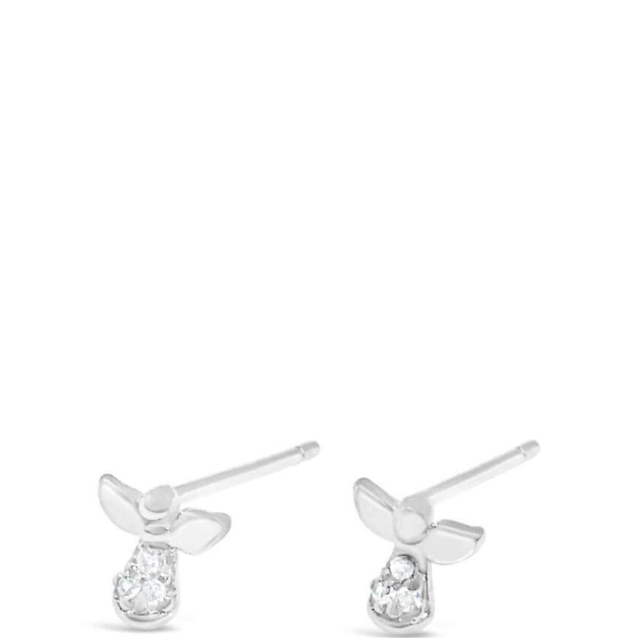 Absolute - Kids Absolute Kids Silver Angel Earrings Clearance