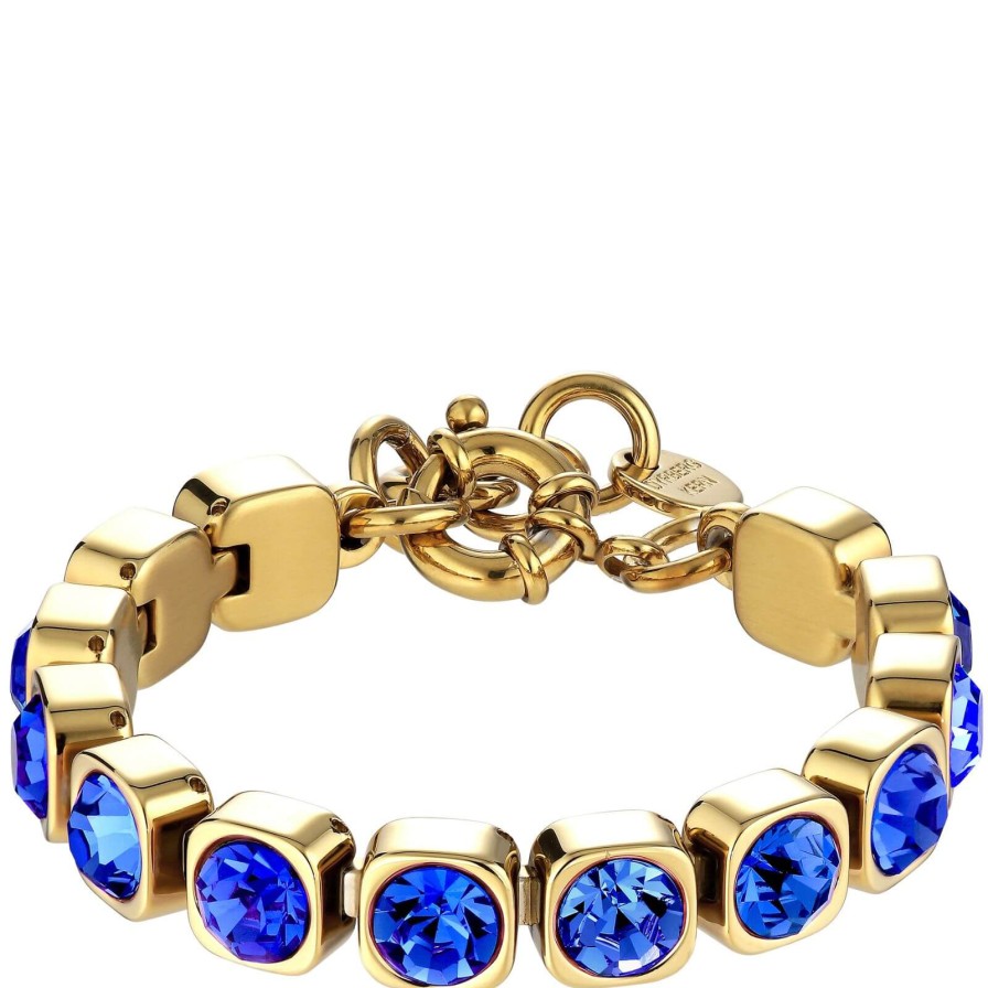 Dyrberg Kern Dyrberg Kern Conian Gold Bracelet - Sapphire Best