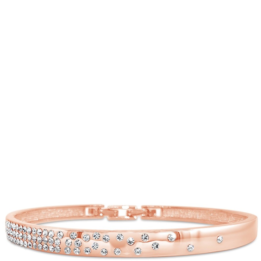 Absolute Absolute Sparkler Bangle - Rose Gold Wholesale