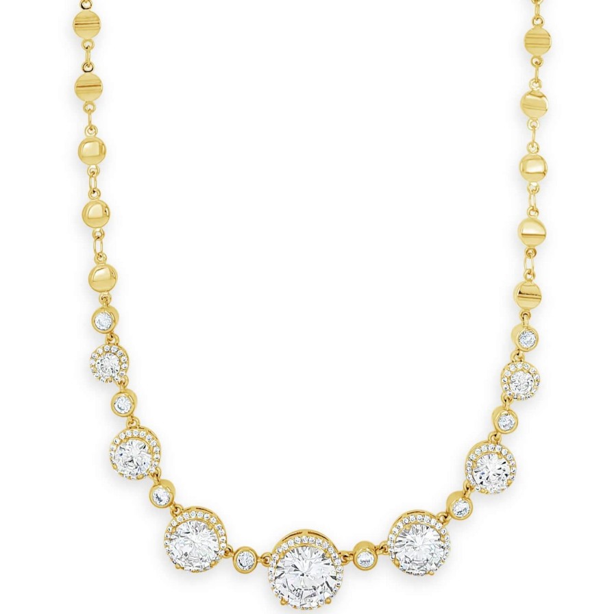 Absolute Absolute Gold Halo Necklace Online