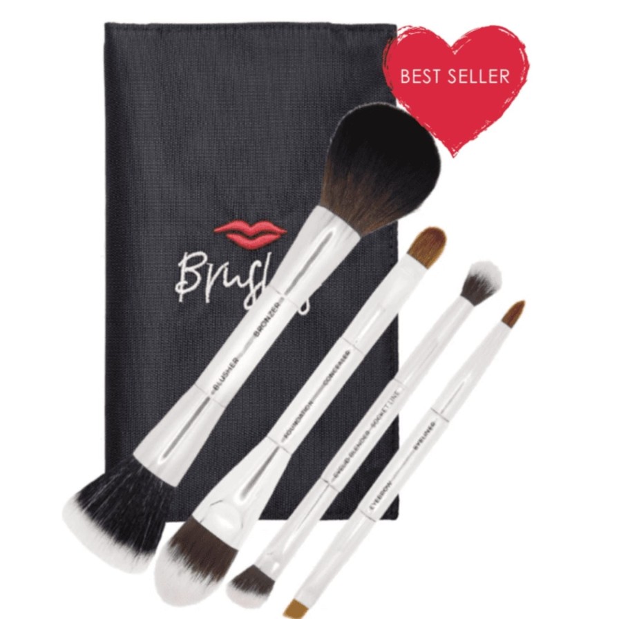 Donna May London Donna May Essentials Brush Set - Black Wholesale