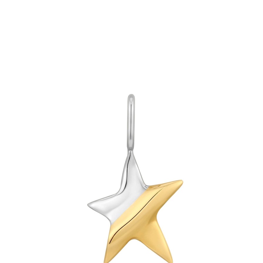 Ania Haie Pop Charm Ania Haie Pop Charms Two Tone Star Charm Wholesale