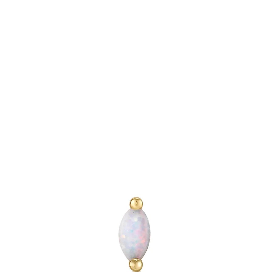 Ania Haie Ania Haie Gold Kyoto Opal Marquise Single Earring Best