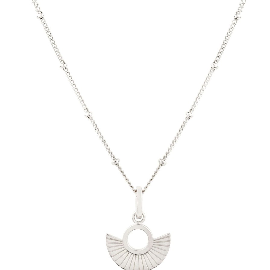 Vurchoo Vurchoo Nicaragua Silver Deco Fan Necklace Online