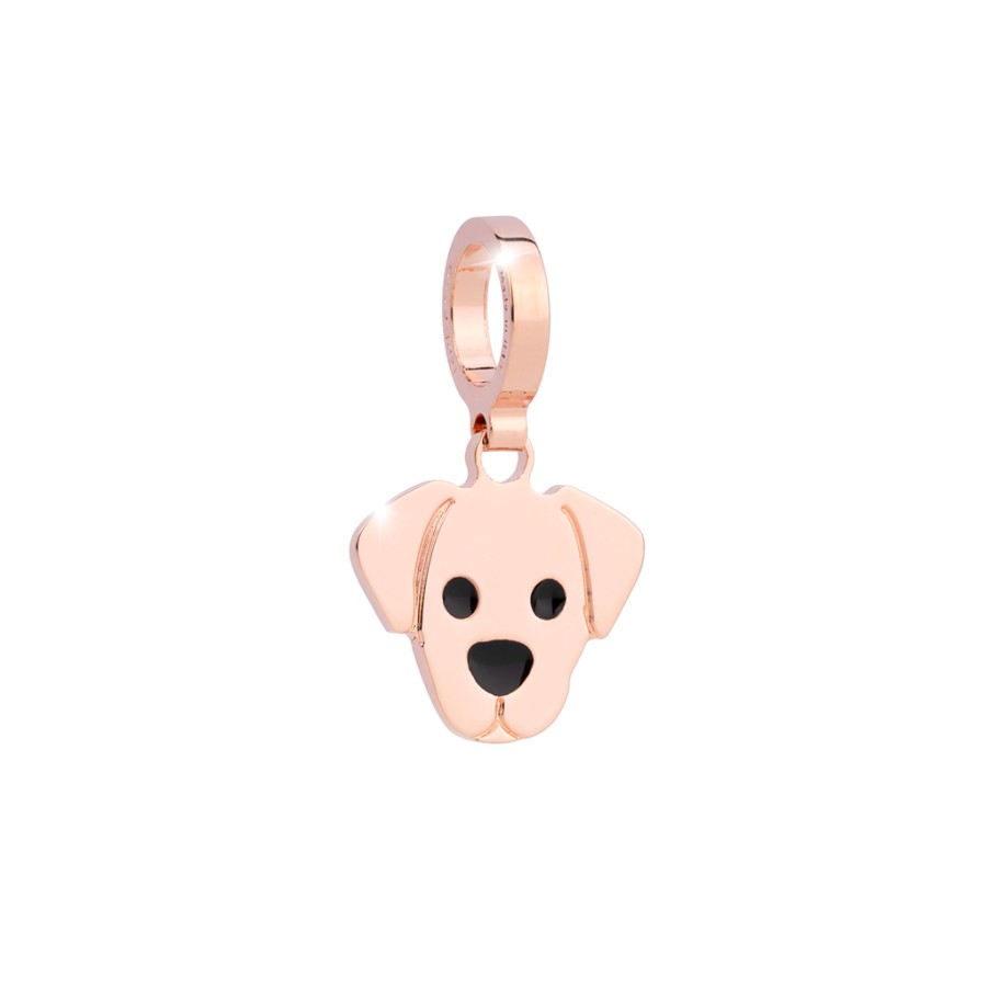 Rebecca My World Rebecca My World Rose Gold Puppy Dog Charm Online