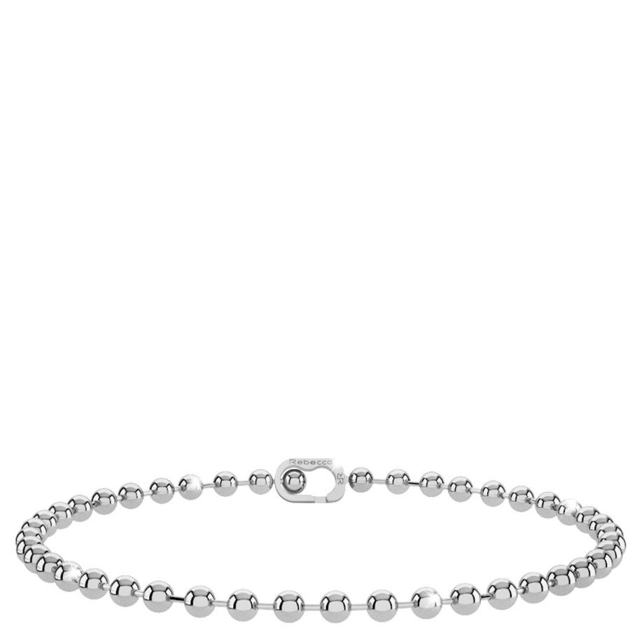 Rebecca My World Rebecca My World Tiny Ball Silver Bracelet Wholesale