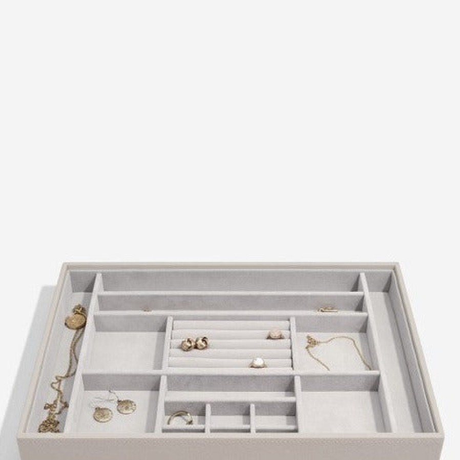 Stackers Stackers Supersize Jewellery Box (16 Section Layer) - Taupe Best