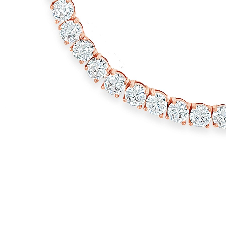 Absolute Absolute Rose Gold Tennis Bracelet Best