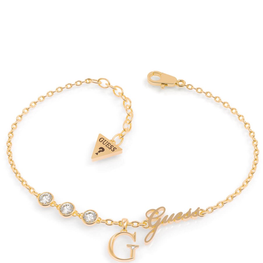 Guess Guess Miniature G Charm Gold Bracelet Wholesale