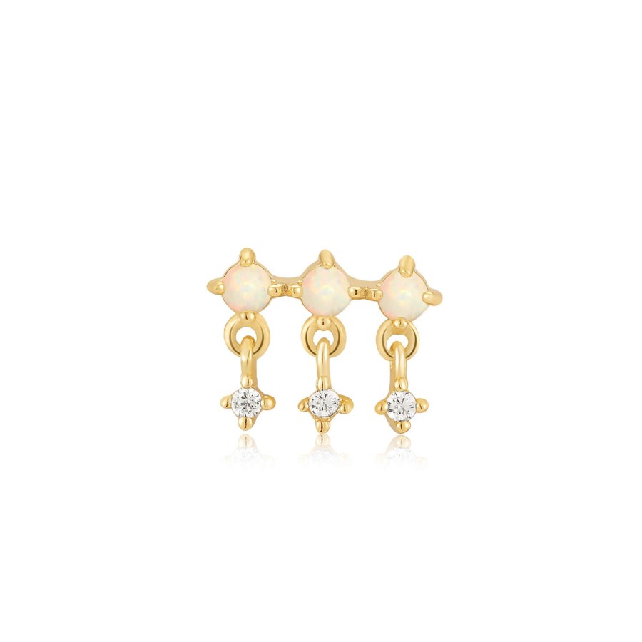 Ania Haie Ania Haie Gold Kyoto Opal Single Earring Hot