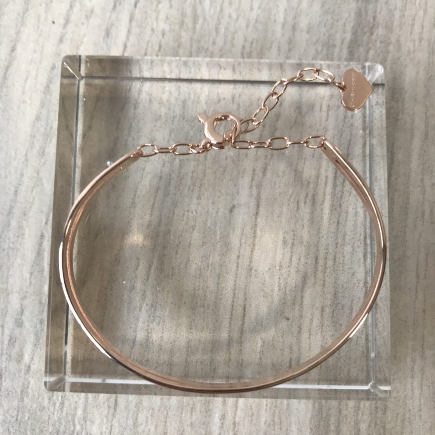 Rebecca Rebecca Rose Gold Ninna Nanna Bangle Wholesale