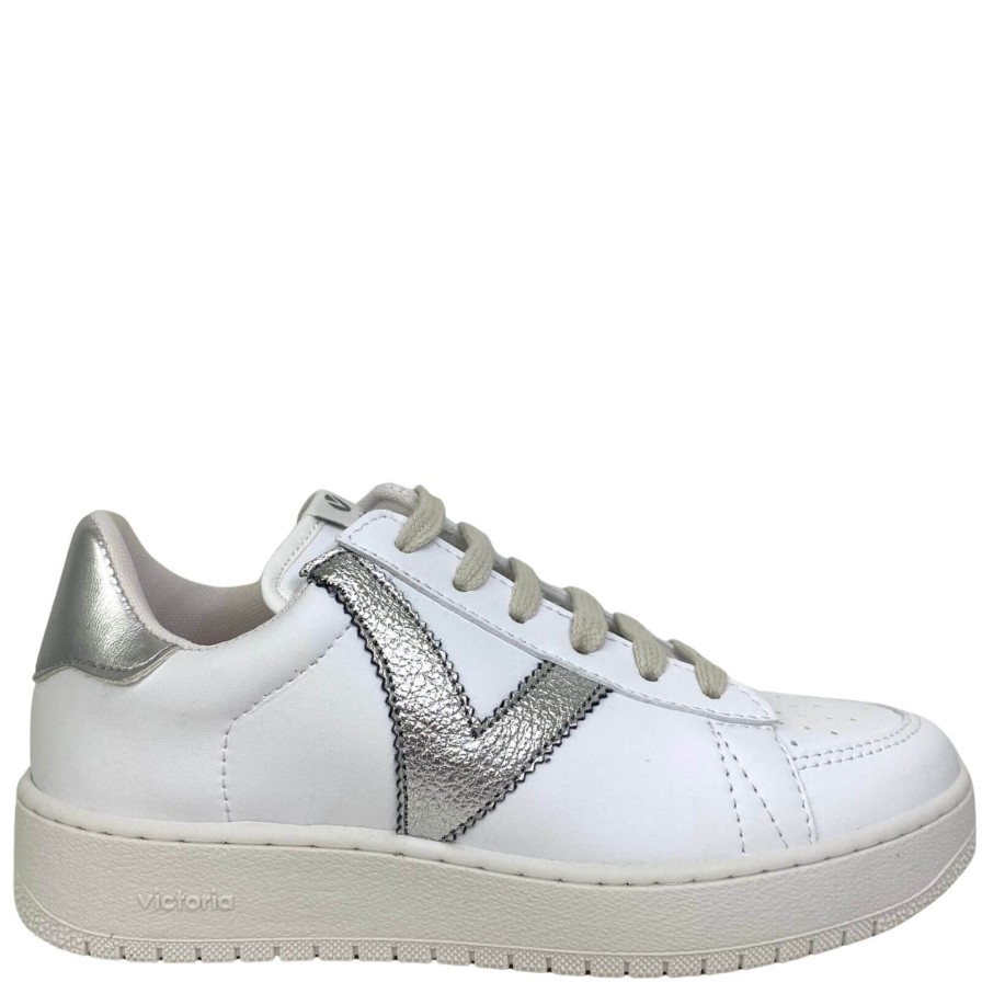 Victoria Victoria Madrid Off White Sneakers - Silver Hot