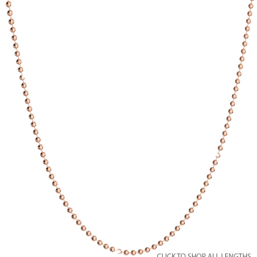 Rebecca My World Rebecca My World Fine Rose Gold Necklace New