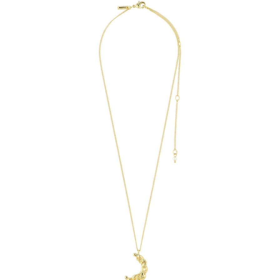 Pilgrim Pilgrim Moon Gold Dainty Necklace Online