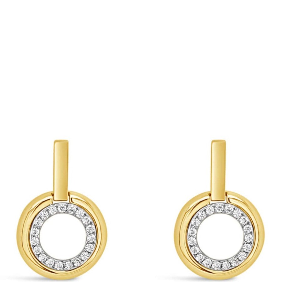 Absolute Absolute Gold Circle Drop Earrings Best