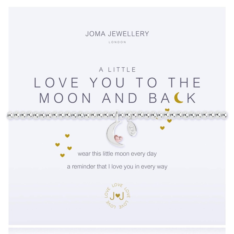 Joma Joma Love You To The Moon And Back Bracelet Clearance