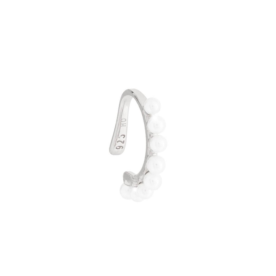 Rebecca Rebecca Silver Pearl Cuff Online