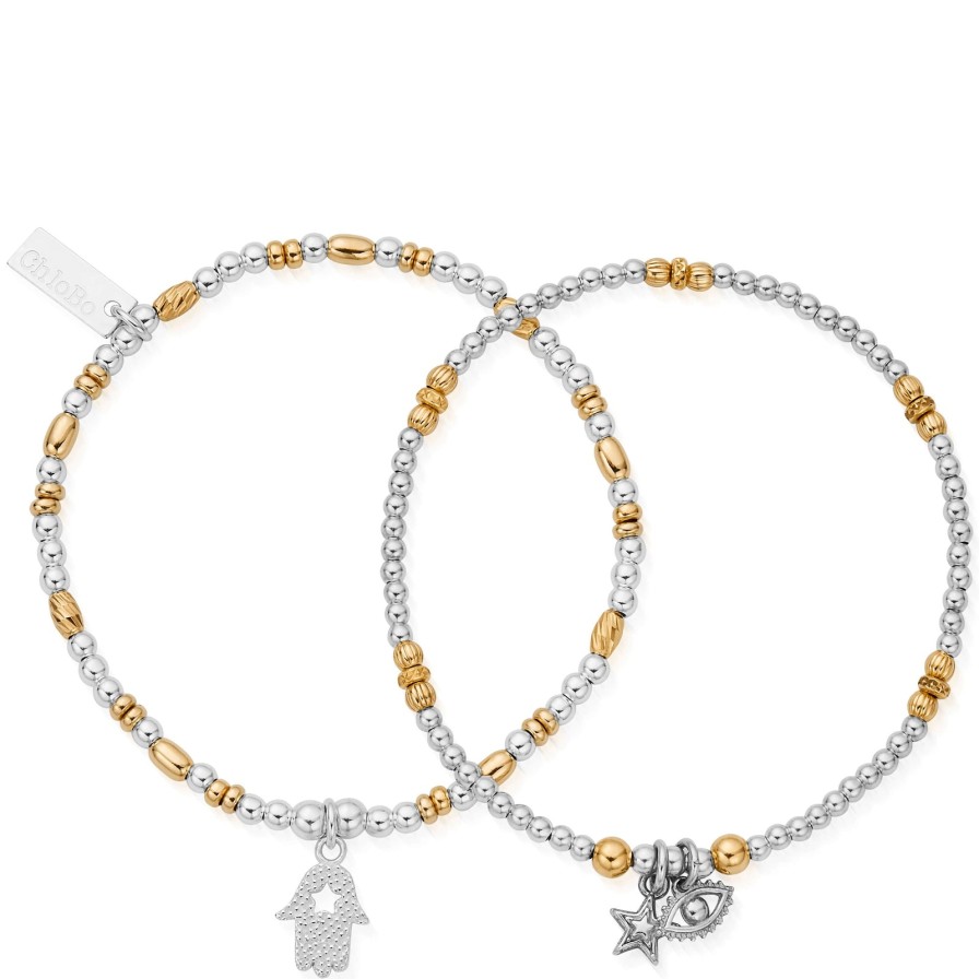 ChloBo Chlobo Protection Bracelet Set - Two Tone Best