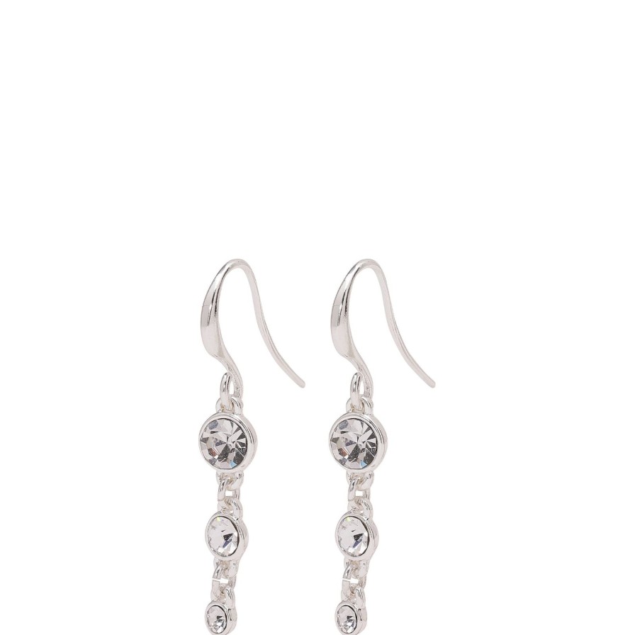 Pilgrim Pilgrim Lucia Silver Drop Earrings Hot