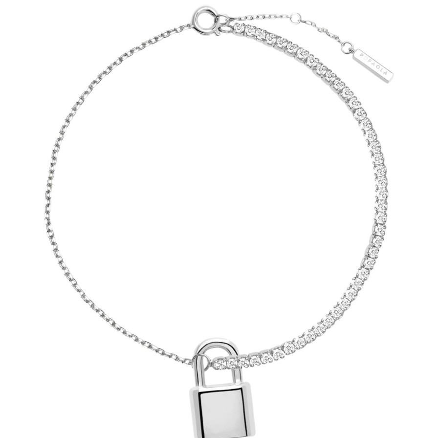 PDPAOLA Pdpaola Silver Bond Bracelet Clearance