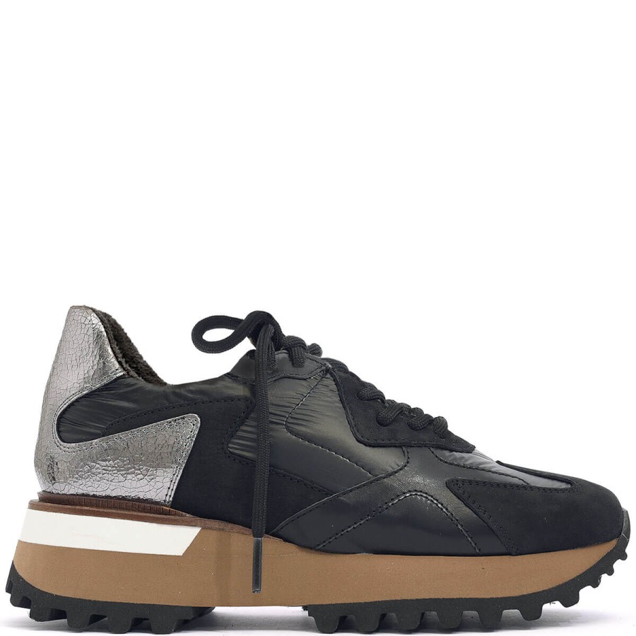 Alpe Alpe Black & Tan Combo Sneakers Hot