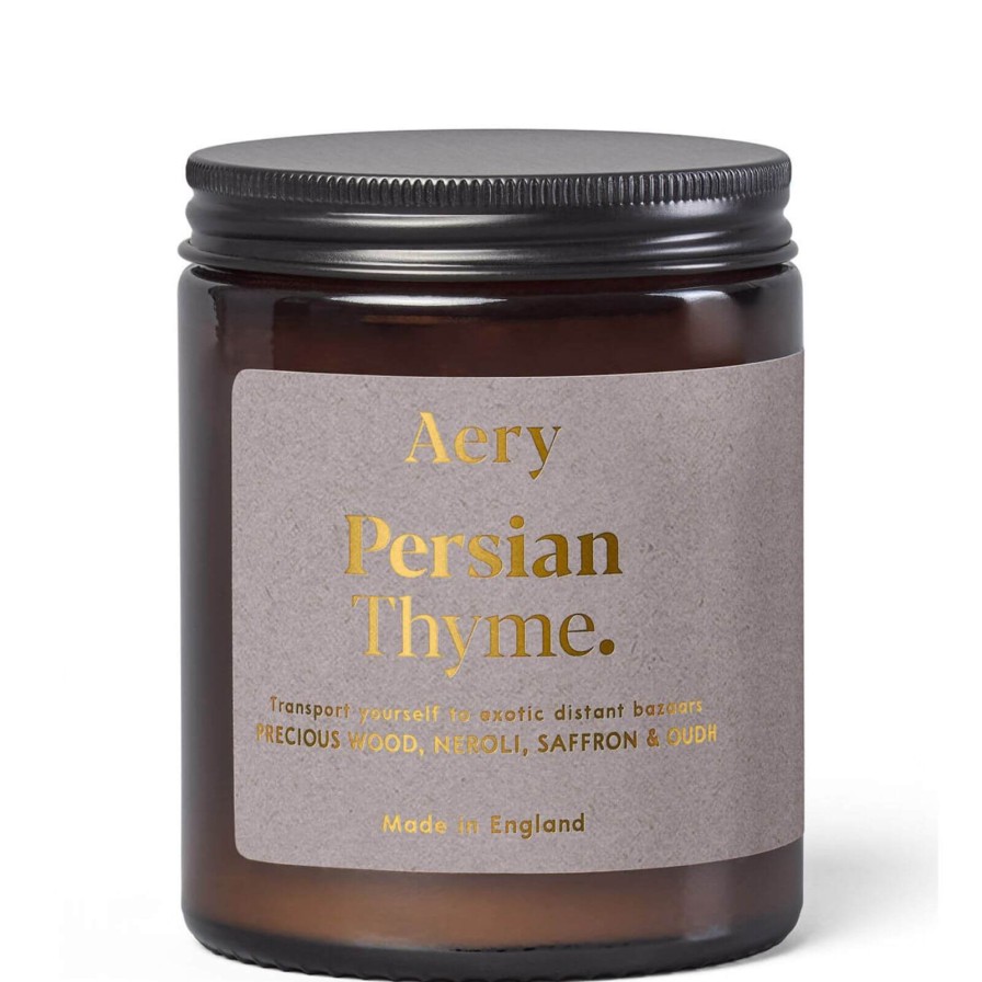 Aery Aery Persian Thyme Scented Jar Candle - Neroli, Saffron & Oudh New