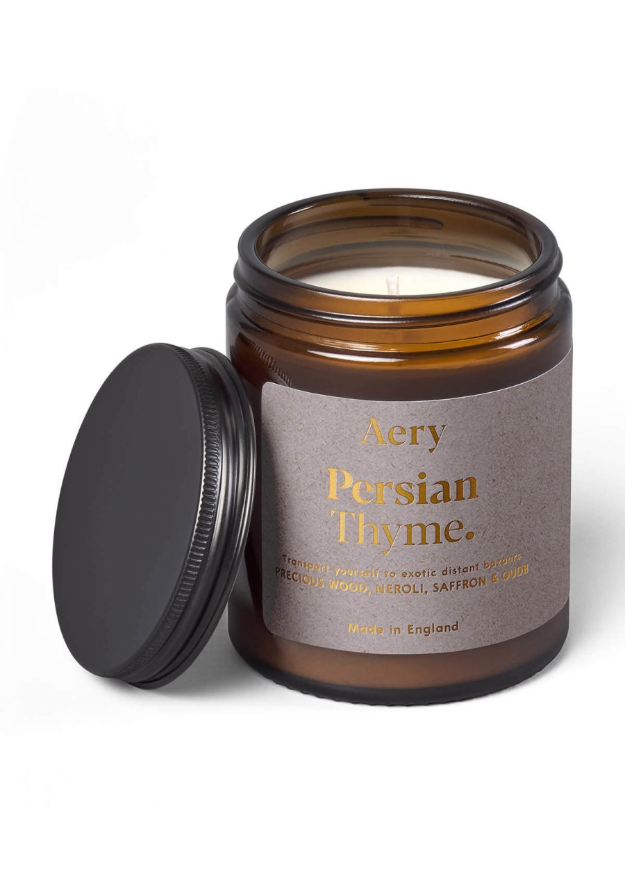 Aery Aery Persian Thyme Scented Jar Candle - Neroli, Saffron & Oudh New