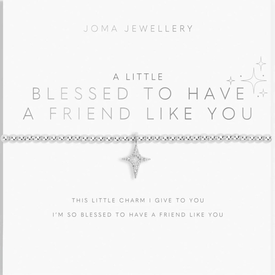 Joma Joma Blessed To Have A Friend Like You Bracelet New