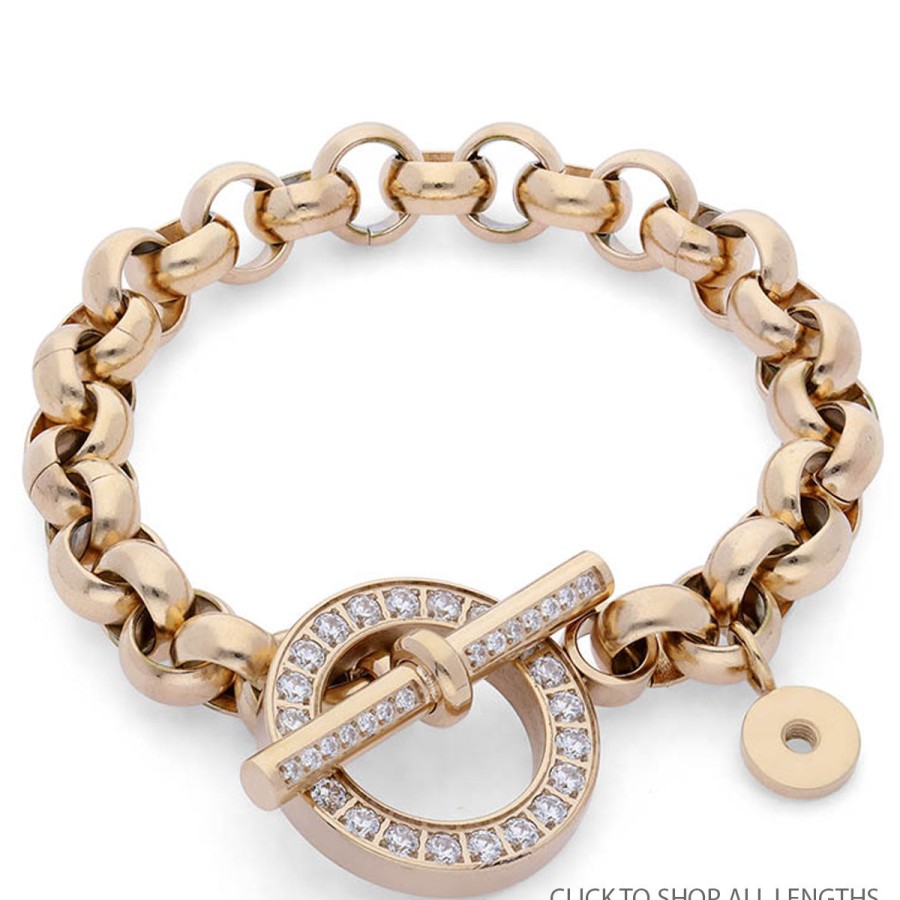 Qudo Qudo Ceccano Deluxe Bracelet - Gold Wholesale