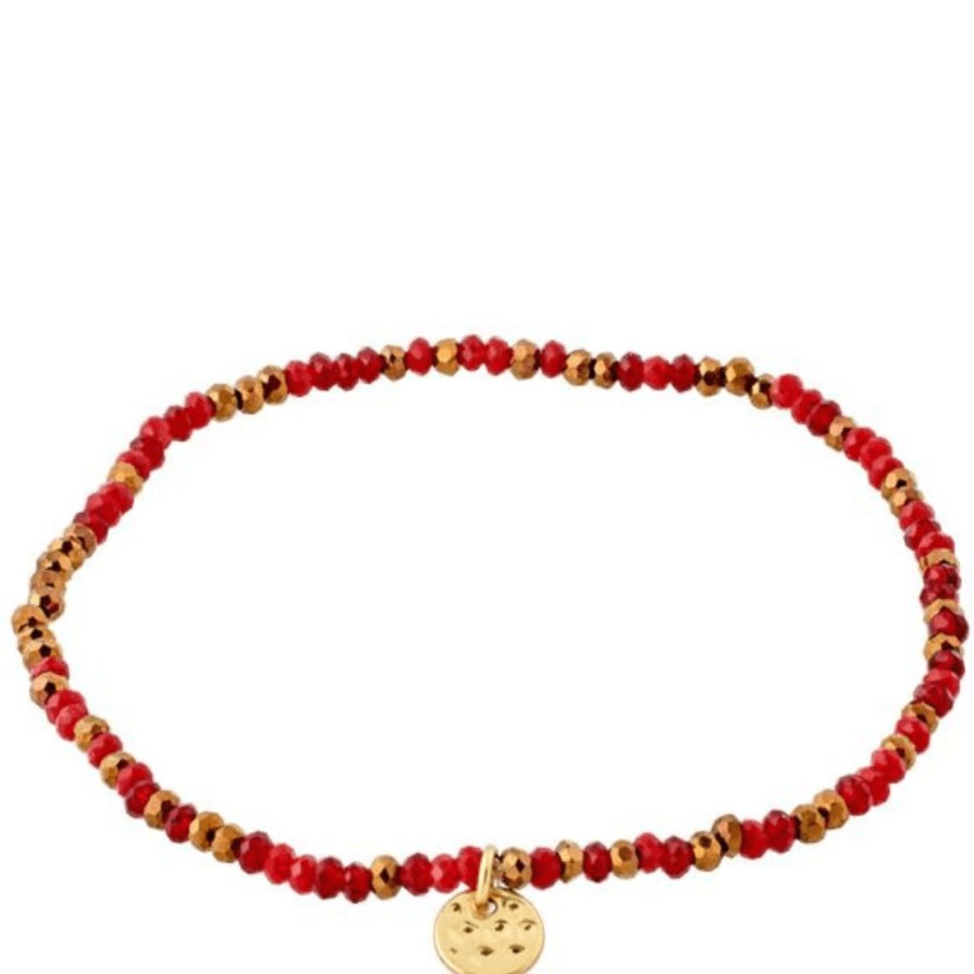 Pilgrim Pilgrim Indie Bracelet - Ruby Red New