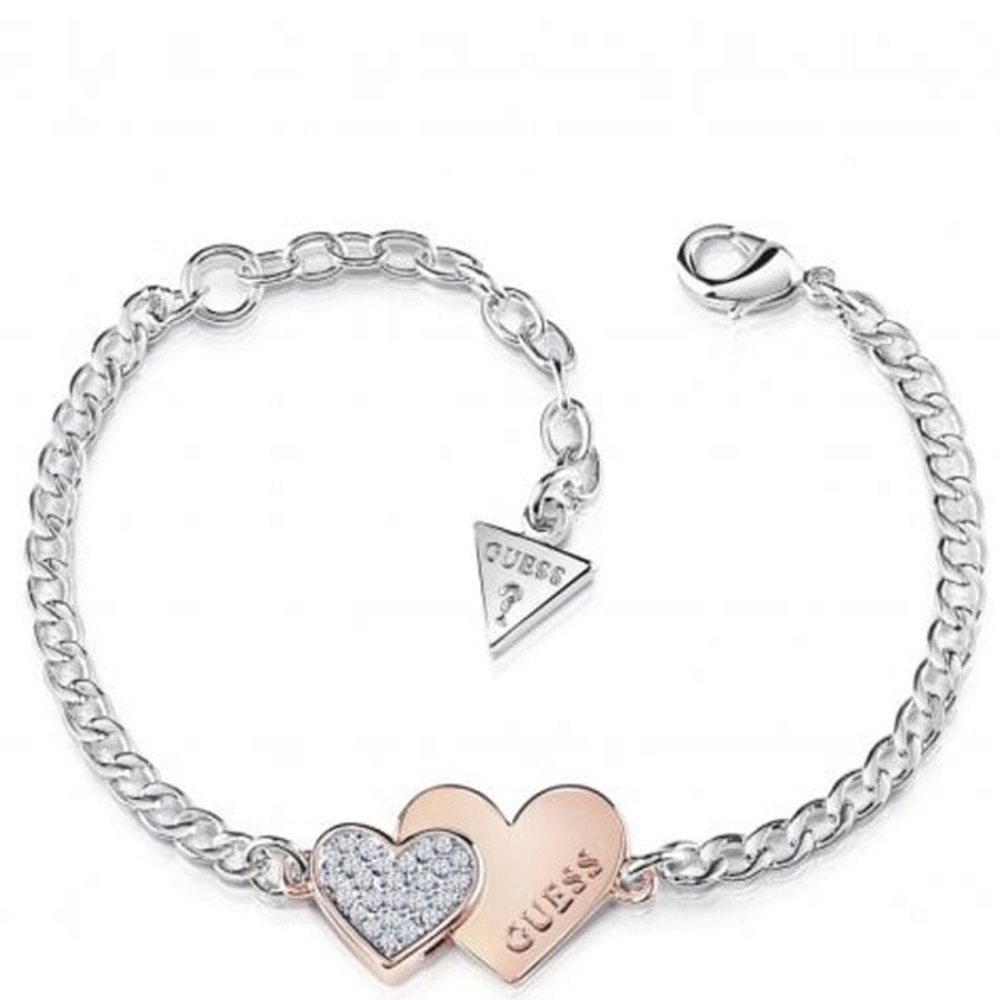 Guess Guess You & Me Two Tone Bracelet Hot