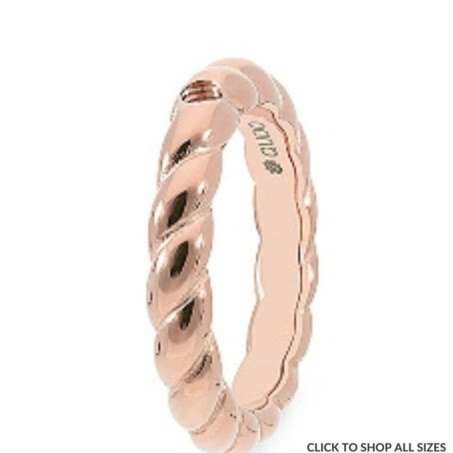 Qudo Qudo Lana Ring Band - Rose Gold Best