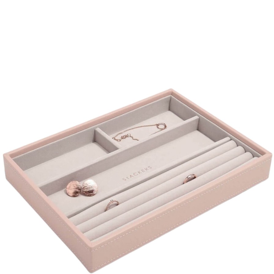 Stackers Stackers Classic Jewellery Box (Ring & Bracelet Layer) - Blush Pink Best