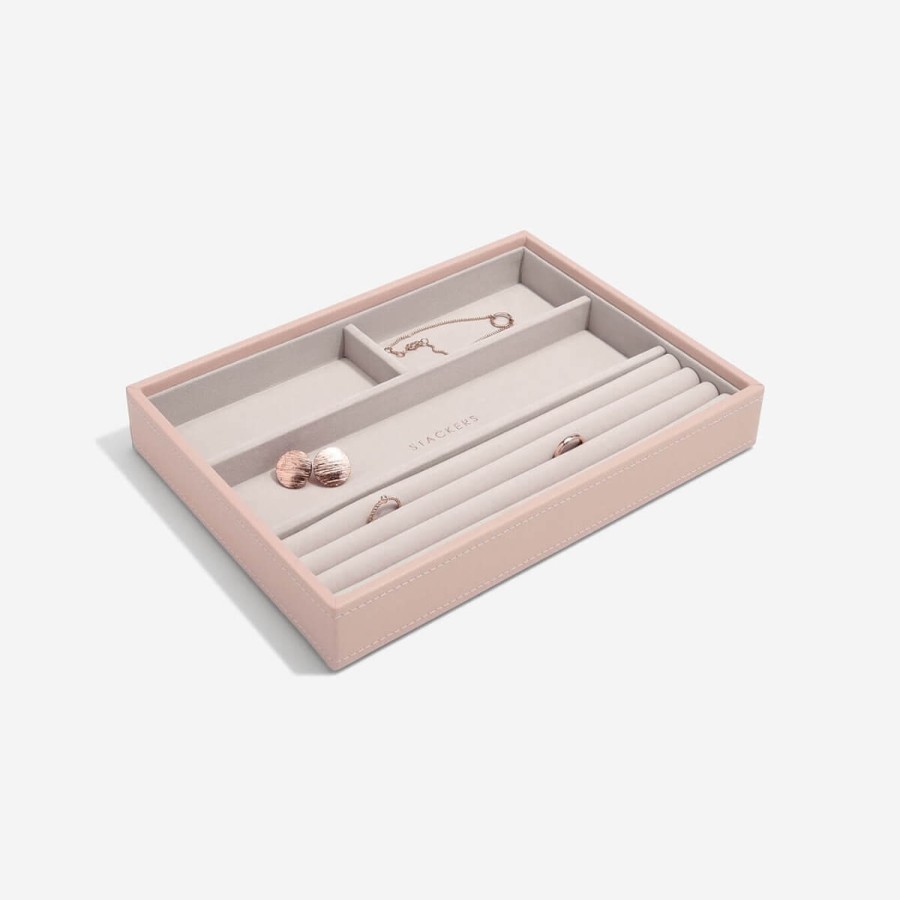 Stackers Stackers Classic Jewellery Box (Ring & Bracelet Layer) - Blush Pink Best