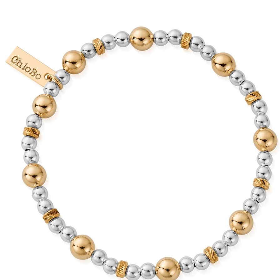 ChloBo Chlobo Sparkle Ball Bracelet - Two Tone Wholesale