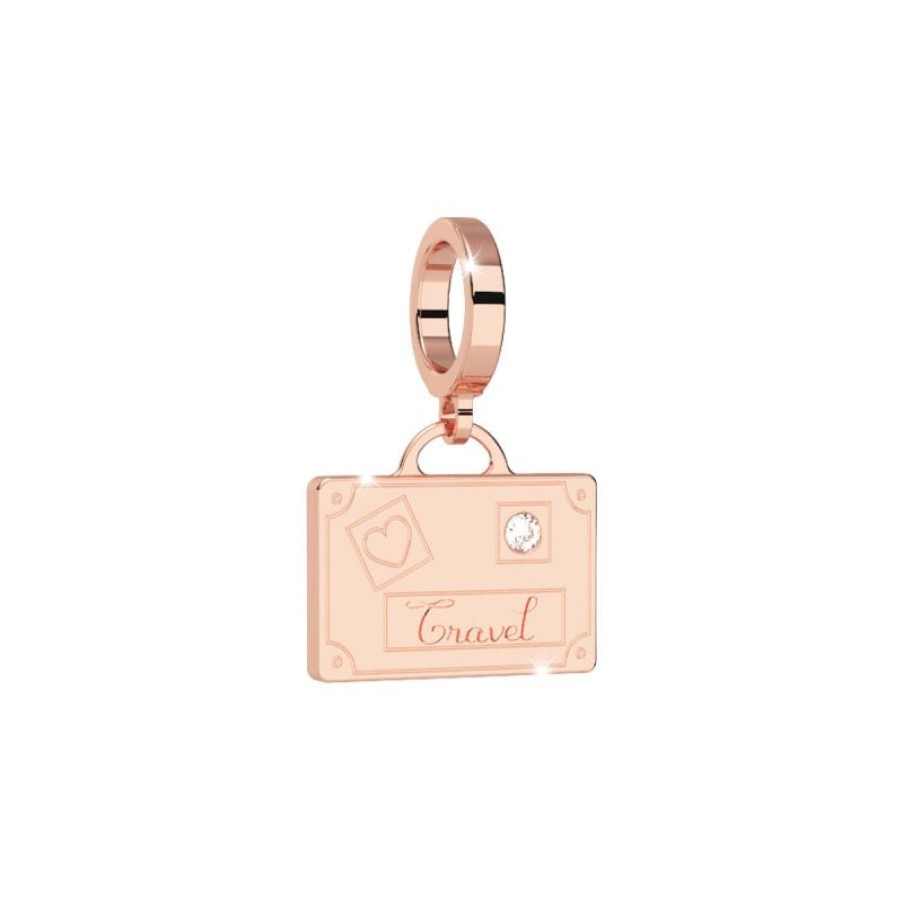 Rebecca My World Rebecca My World Rose Gold Travel Charm Best