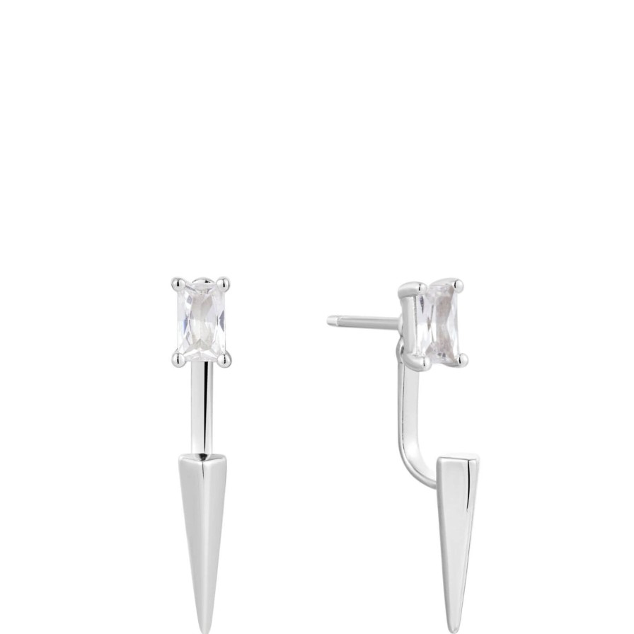 Ania Haie Ania Haie Polished Punk Silver Point Stud Ear Jackets Online