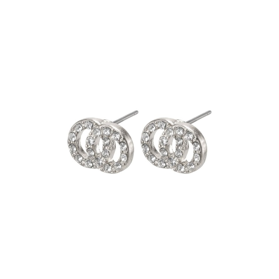 Pilgrim Pilgrim Victoria Silver Circles Earrings Best