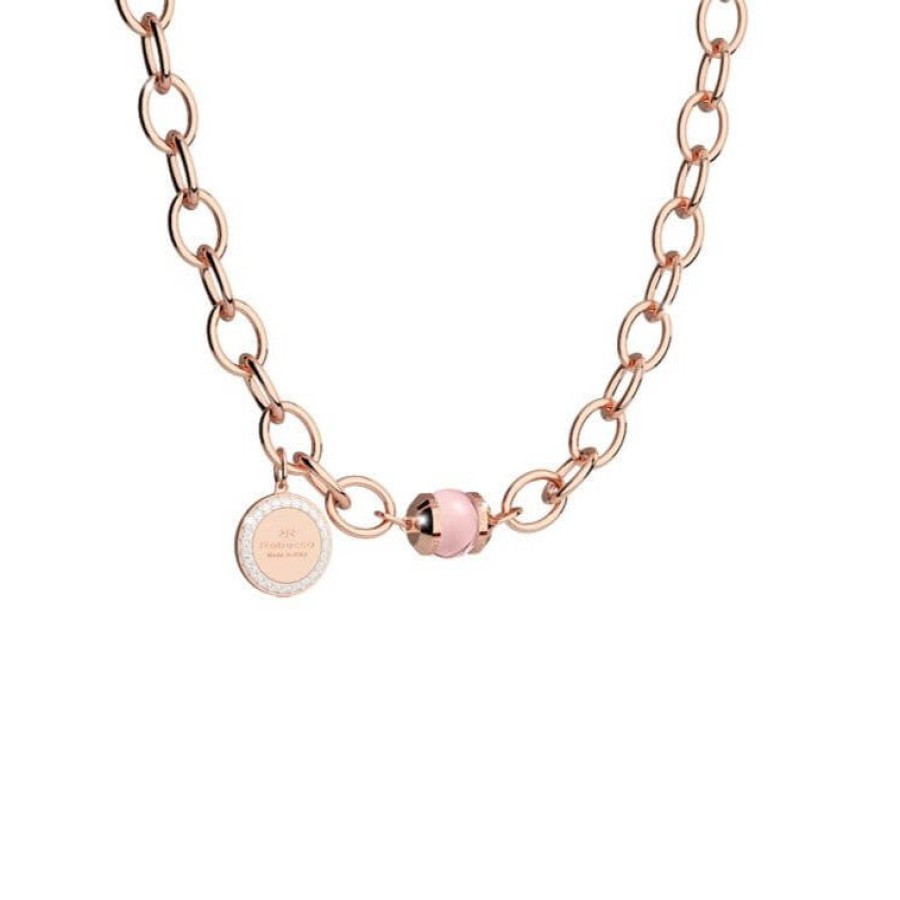 Rebecca Rebecca Rose Gold Hollywood Link Bracelet - Pink Hydrothermal Best