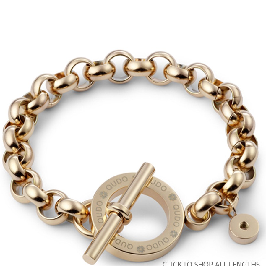 Qudo Qudo Ceccano Gold Bracelet Online